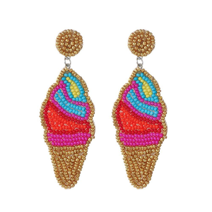 Pendientes Colgantes Hechos a Mano con Baño de Oro y Plata Tai, Diseño Floral Vintage con Cuentas, para Mujeres y Niñas, Joyería Única con Forma de Mariposa - Product Image 6