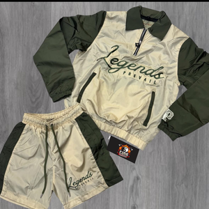 Conjunto de Chaqueta Cortavientos y Pantalones Cortos al por Mayor para Hombre, Conjunto Casual de Dos Piezas para Hombre, Ropa de Verano 2025, Conjunto de Pantalones Cortos de Algodón para Hombre, Servicio OEM - Product Image 5