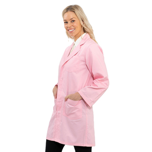 Women Lab Coat New Arrival High Quality Dust-proof Anti-wrinkle Fit Hospital <b>Uniforms</b> <b>Scrub</b> Nurse White Lab Coat for Women - Product Image 4