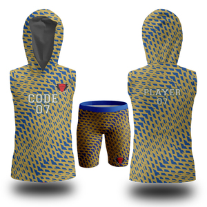 Custom <b>Blank</b> Package Deal Quarterback Training <b>Flag</b> 7 on 7 Sublimated Compression Set Jerseys 7v7 Football Uniform - Product Image 6