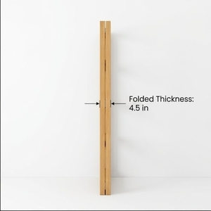 Estantería de madera para esquina, 4 niveles, 60 pulgadas de alto, 28 pulgadas de ancho, estante de almacenamiento minimalista para sala de estar, diseño multifuncional duradero - Product Image 2