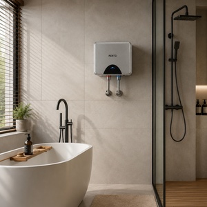 Chauffe-eau électrique carré à accumulation de 15 litres pour salle de bain domestique, prix de gros usine vietnamienne, Rossi Perito Square 15 - Product Image 4