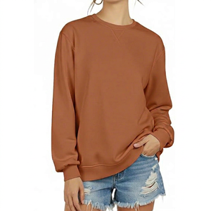 เสื้อสเวตเชิ้ตแบบสวมใส่ได้ทุกเพศ ทรงปกติ สำหรับฤดูหนาว ระบายอากาศได้ดี ปักลายด้านหน้าได้ตามต้องการ ผ้าฟลีซพรีเมียม คอกลม ผู้ผลิตแบบ OEM ODM - Product Image 1