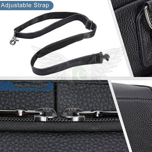 Sac de transport élégant pour le travail, la salle de sport, les voyages et les activités quotidiennes, sac de voyage en cuir confortable avec sangle réglable - Product Image 6