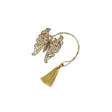 Elegant Long <b>Leaf</b> Shape Metal Bookmark Page Holder for <b>Books</b> - Product Image 2