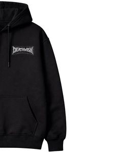 Sweat à capuche personnalisé pour homme avec logo graphique noir, en molleton de coton, décontracté, streetwear, fabricant sur mesure, fournisseur en gros de vêtements - Product Image 3