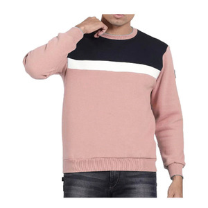 เสื้อฮู้ดผู้ชายสำหรับฤดูหนาว ผ้าฝ้าย 100% แขนยาว ระบายอากาศได้ดี เป็นมิตรกับสิ่งแวดล้อม คอกลม ทรงปกติ สีพื้น น้ำหนัก 250 กรัม ด้านหน้า - Product Image 6