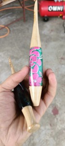 Belladec Handcrafted Ergonomic Resin <b>Crochet</b> <b>Hook</b>-Durable & Eco-Friendly for Hand Knitting - Product Image 5