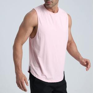 OEM Custom Wholesale Manufacturer Moisture Wicking Workout Tank Top Gym <b>Singlet</b> Bulk Supplier Private Label Wear - Product Image 1