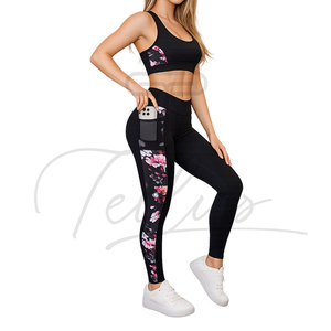Conjunto de Yoga de 3 Piezas sin Costuras para Mujer, Ropa Deportiva, Leggings de Yoga de Talla Grande, Conjuntos Deportivos para Mujer, Ropa de Gimnasio, Conjuntos de Yoga, Fitness para Mujer - Product Image 3