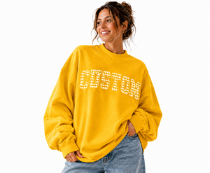 Women's Oversized Mockneck Sweatshirt Premium Knitted Fleece Fabric <b>Top</b> Custom Letter Front Logo Streetwear For Winter - Product Image 1