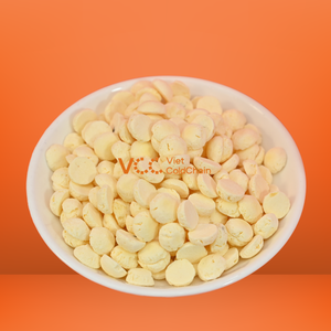โยเกิร์ตออร์แกนิกแบบฟรีซดราย ปราศจาก GMO รสเสาวรส |   ขนมขบเคี้ยวกรอบเพื่อสุขภาพ พร้อมทาน 3 นาที บรรจุ 10 กก. รับผลิตแบบ OEM - Product Image 2