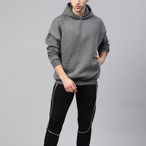 Wholesale Street Fashion High Quality Street Wear Hoodies Unisex Pullover <b>Thick</b> <b>Fleece</b> Oversize Loose Custom Men's Hoodies - Product Image 2