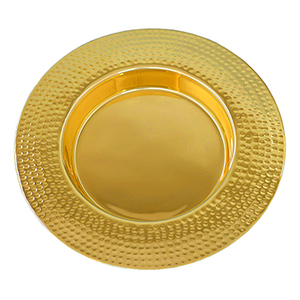 Plato para Pan Apilable de Latón |   Plato para Pan de Comunión – DOUBLE VEE EXPORTS - Product Image 1