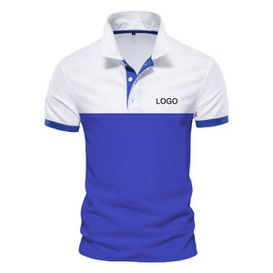 เสื้อโปโลถักไหมพรมสีพื้นเรียบง่าย สไตล์พื้นฐาน กระดุมติด ผ้าฝ้าย 100% แขนสั้น เสื้อสเวตเตอร์ผู้ชาย - Product Image 3