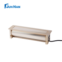 Enchufe Eléctrico Empotrable de Aleación de Aluminio para Escritorio, Enchufes Multiestándar para Reino Unido, Estados Unidos, UE, Australia y China