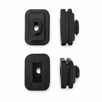 Support anti-vibration en caoutchouc pour unité extérieure de climatiseur mini-split, condenseur HVAC, amortisseur de chocs, patin de fixation