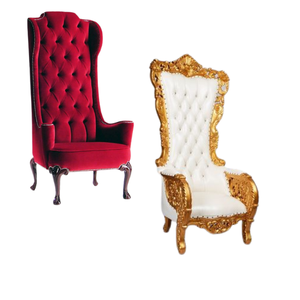 Modern Design Luxury Throne <b>Chairs</b> For Weddings and Events High Back Queen Throne <b>Chairs</b> Direct Factory - Product Image 3