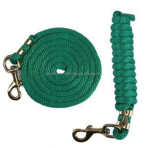 Conception personnalisée Cordes de plomb en coton PP nylon pour chevaux et produits de course équestre pour chevaux au prix d'usine en gros - Product Image 4