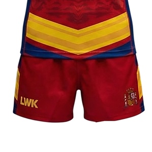 Vente en gros de maillots de football pour hommes à manches courtes, sublimés, style rétro, pour l'entraînement, avec shorts assortis - Product Image 6