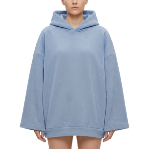 Hoodies personnalisés à manches ouvertes pour femmes, vêtements streetwear en gros, fabricant de pulls en molleton, approvisionnement de marque en gros - Product Image 5