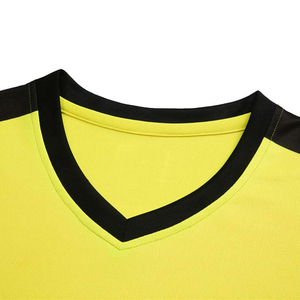 Uniforme de Fútbol Personalizado para Hombre, 100% Poliéster, Jersey Verde Lima Neón con Ribete Negro, Conjunto de Entrenamiento de Fútbol - Product Image 2