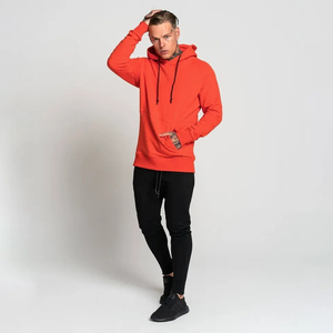 Custom Logo Oversized Boxy Cropped Hoodie Men Stacked Baggy Jogger Flare Sweatpants Sweat suit Men's Two Piece <b>Sets</b> Tracksuit - Product Image 3