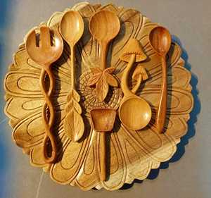 Cuchara de Madera Vintage con Diseño de Cola de Ballena, Capacidad de 10 ml, para Cocinar, Servir, Decoración de Cocina con Temática Oceánica, Regalo para Fiestas, Cenas y Bodas - Product Image 1