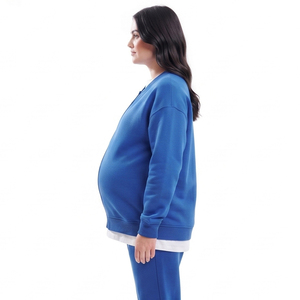 Plus Size <b>Maternity</b> Bomber <b>Jacket</b> Custom Zipper Nursing Breastfeeding Bomber <b>Jackets</b> Ladies <b>Winter</b> Nursing <b>Maternity</b> <b>Jackets</b> - Product Image 3