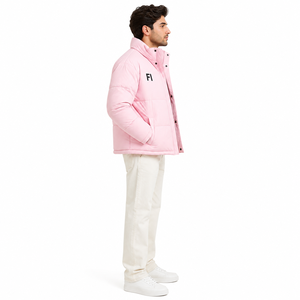 Chaquetas Acolchadas Casuales para Hombre, Abrigo de Moda Ligero con Cuello Alto para Invierno, Corte Regular, Proveedor Mayorista - Product Image 2