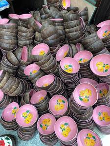 Bols décoratifs en noix de coco gravés, vente en gros, modernes, uniques, artisanaux, polis, durables, écologiques - Product Image 6