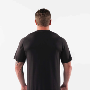 Camiseta Moderna de Cuello Redondo para Hombre, Ajustada, de Mezcla de Algodón Elástico, Manga Corta, Informal y Deportiva, Colores y Tallas Personalizadas, Marca Privada - Product Image 6