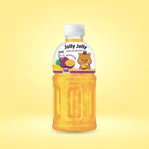 Jolly Jolly Bebida de Jugo de Frutas con Nata de Coco en Botella PET de 320 ml, Múltiples Sabores, OEM ODM, Bebida de Vietnam - Product Image 5