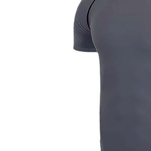 เสื้อคอมเพรสชั่นผู้ชาย ผ้าถัก 100% คอตตอน แขนสั้น สำหรับออกกำลังกาย ยิม เทรนนิ่ง เป็นมิตรกับสิ่งแวดล้อม น้ำหนักเบา - Product Image 3