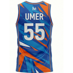 Conjunto de Uniforme de Baloncesto de Verano Transpirable de Primera Calidad, Talla Grande, Jersey y Pantalones Cortos Personalizados para Equipo, Venta al Por Mayor - Product Image 5