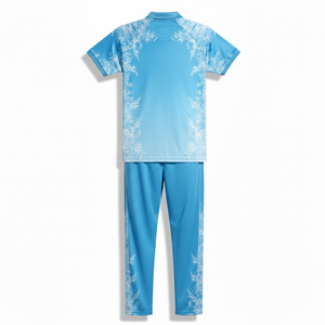 Ensemble de maillots de cricket personnalisés à manches courtes, respirants, anti-UV, séchage rapide, impression par sublimation, pour les matchs d'été en plein air - Product Image 2