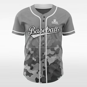 เสื้อเบสบอลแบบซับลิเมชั่น ชุดทีมสำหรับการฝึกซ้อมและการแข่งขัน - Product Image 2