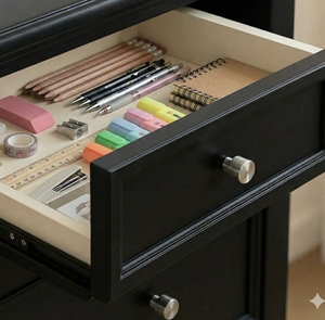 Poignée de meuble moderne et durable en alliage de zinc, écologique, pour cuisine, salle à manger, salon, chambre, armoire, commode - Product Image 6