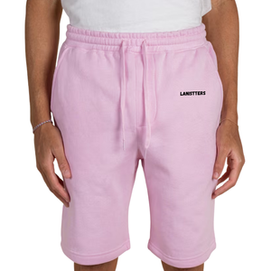 Pantalones Cortos de Felpa Largos para Hombre, Cintura Elástica con Cordón, Bolsillo Trasero con Parche, Ajuste Relajado, Dobladillo Abierto, Venta al por Mayor Personalizada, Proveedor OEM - Product Image 1