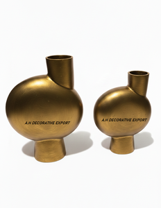 Juego de Jarrones Modernos de Aluminio, Hechos a Mano, Ecológicos, Decorativos para Bodas, para Interiores de Casas y Hoteles de Lujo, Mercado de Exportación - Product Image 2