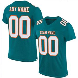 Camiseta de Fútbol Americano Personalizada de Alta Calidad a Precio de Fábrica, Vintage, 100% Poliéster, Transpirable, de Secado Rápido, Estampada - Product Image 2