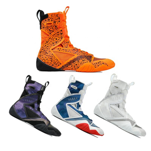 Zapatos de Boxeo Elite para Hombre al por Mayor, Cierre con Cordones, Material de Poliéster, Botas de Combate Profesionales, Personalización al por Mayor OEM para Adultos - Product Image 4