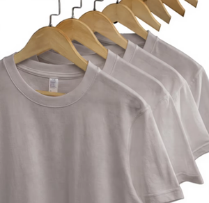 เสื้อยืดคอกลมแขนสั้นผู้ชาย สีดำ ผ้าฝ้าย ทรงปกติ สไตล์ลำลอง ผ้าเจอร์ซีย์ ย้อมสีพื้น ทอแบบเรียบ - Product Image 2