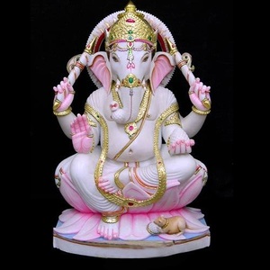 Marble Handmade Ganesh Ji Statue - Product Image 3