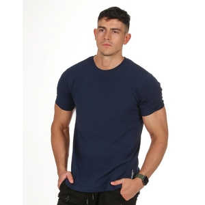 Camiseta de Corte Holgado con Hombros Caídos para Hombre, Ligera y Transpirable, de Algodón, para Gimnasio, Ropa Casual de Calle y Estilo de Vida Veraniego - Product Image 3