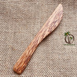 Ensemble de couverts écologiques en bois de coco avec paille et pochette, vente en gros depuis l'usine du Vietnam - Product Image 4