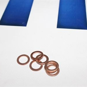 Assortiment de joints toriques en cuivre durables, haute conductivité, joints d'étanchéité métalliques fiables pour moteurs, quincaillerie industrielle - Product Image 4