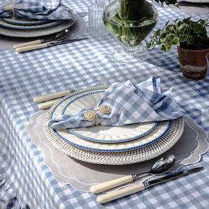 Napperon de chargeur de rotin naturel rond tissé moderne de haute qualité pour manger pour une utilisation sur la Table de cuisine - Product Image 6