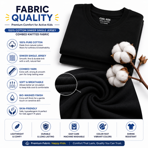 T-shirt Homme Cool en Coton Jersey 100% à Manches Courtes et Col Rond, Imprimé par Transfert Thermique Motif Dessin Animé, Style Urbain, Respirant, Coupe Classique, 180g - Product Image 4