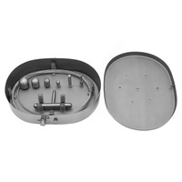 Ensemble de canules de greffe de graisse en acier inoxydable, sonde flexible de 90 cm avec embout de 3 mm et adaptateurs de 6 à 15 mm